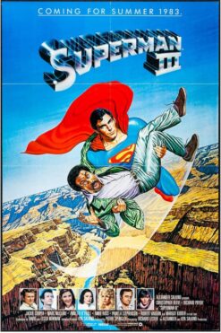 Superman 3 (1982) - Original One Sheet Movie Poster