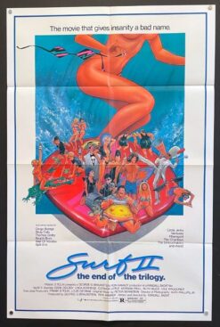Surf 2 (1984) - Original One Sheet Movie Poster