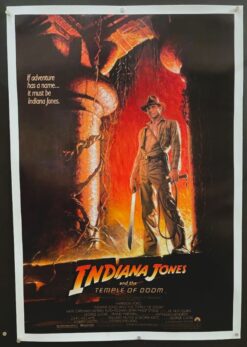 Temple Of Doom (1984) - Original One Sheet Movie Poster