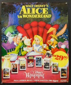 Alice In Wonderland (1986) - Original Video Movie Poster