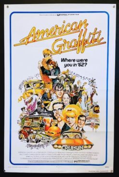 American Graffiti (1973) - Original One Sheet Movie Poster