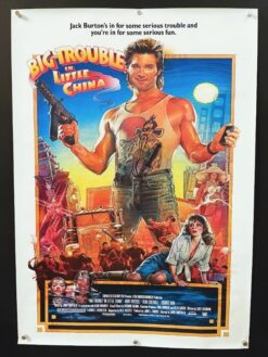 Big Trouble In Little China (1986) - Original One Sheet Movie Poster