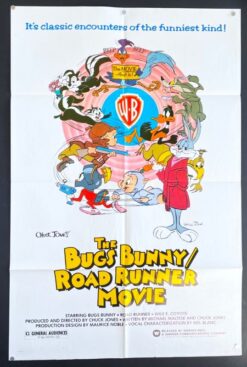 The Bugs Bunny Road Runner Movie (1979) - Original One Sheet Movie Poster