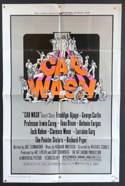 Car Wash (1976) - Original One Sheet Movie Poster