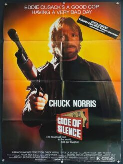 Code of Silence (1985) - Original One Sheet Movie Poster