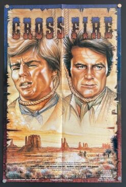 Cross Fire (1985) - Original Video Movie Poster