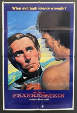 Curse of Frankenstein (1985) - Original Video Movie Poster