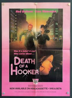 Death Of A Hooker / Who Killed What's 'Er Name (1986) - Original Video Movie Poster