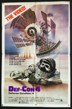 Def Con 4 (1984) - Original Video One Sheet Movie Poster