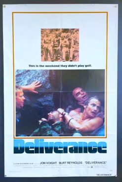 Deliverance (1972) - Original One Sheet Movie Poster