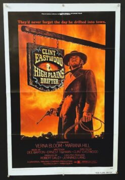 High Plains Drifter (1973) - Original One Sheet Movie Poster