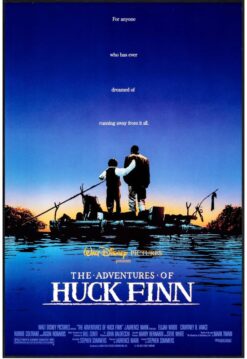 The Adventures of Huck Finn (1993) - Original Disney One Sheet Movie Poster