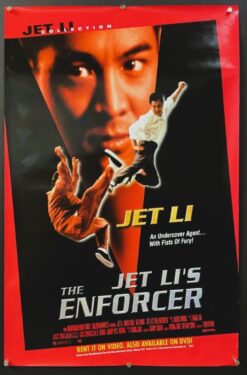 Jet Li's, The Enforcer (1995) - Original Video Movie Poster