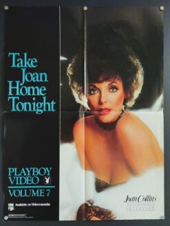 Joan Collins (1985) - Original Playboy Video Poster