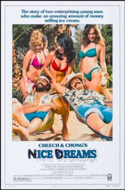 Cheech and Chong, Nice Dreams (1981) - Original One Sheet Movie Poster