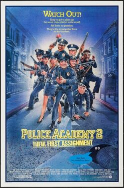 Police Academy 2 (1985) - Original One Sheet Movie Poster
