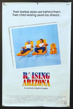 Raising Arizona (1987) - Original One Sheet Movie Poster