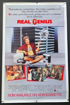 Real Genius (1985) - Original Video One Sheet Movie Poster