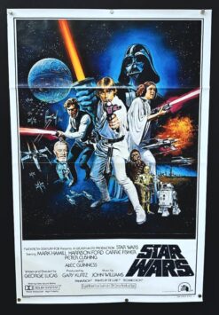 Star Wars (1977) - Original International One Sheet Movie Poster