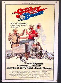 Smokey and the Bandit (1977) - Original One Sheet Movie Poster