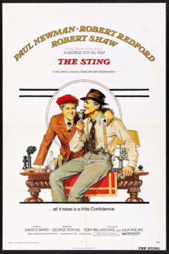 The Sting (1974) - Original One Sheet Movie Poster
