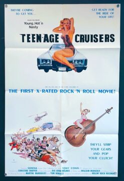 Young, Hot 'N Nasty Teen-Age Cruisers (1977) - Original Movie Poster