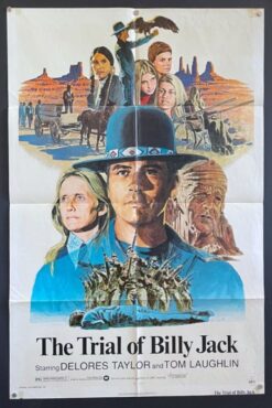 The Trial Of Billy Jack (1974) - Original One Sheet Movie Poster