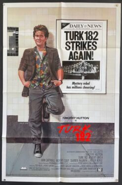 Turk 182 (1985) - Original One Sheet Movie Poster