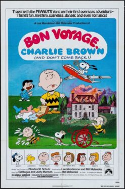 Bon Voyage Charlie Brown (1980) - Original One Sheet Movie Poster
