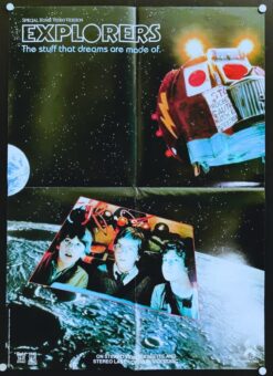 Explorers (1985) - Original Video Movie Poster