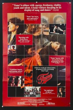 Fame (1980) - Original One Sheet Movie Poster