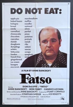 Fatso (1980) - Original One Sheet Movie Poster