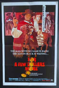 For A Few Dollars More (1967) - Original One Sheet Movie Poster