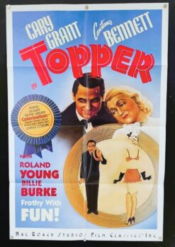 Topper Colorization (1985) - Original Video Movie Poster