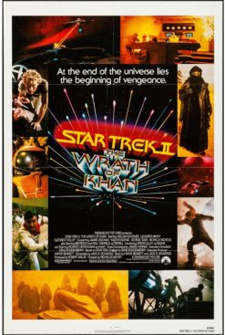 Star Trek 2: The Wrath Of Khan (1982) - Original One Sheet Movie Poster