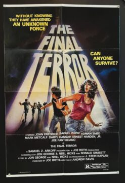 The Final Terror (1983) - Original One Sheet Movie Poster