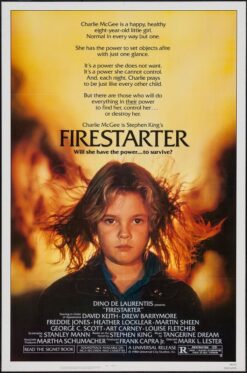 Firestarter (1984) - Original One Sheet Movie Poster