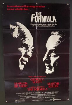 The Formula (1980) - Original One Sheet Movie Poster