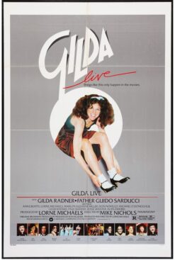 Gilda Live (1980) - Original One Sheet Movie Poster
