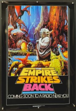 The Empire Strikes Back (1997) - Original Radio Reprint One Sheet Movie Poster