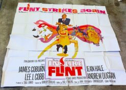 In Like Flint (1967) - Original Six Sheet Movie Poster