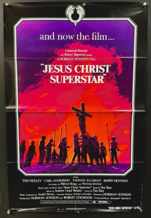 Jesus Christ Superstar (1973) – Original One Sheet Movie Poster ...