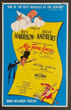 My Fair Lady (1956) - Original Reprint Window Card Movie Poster