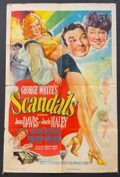 George White's Scandels (1945) - Original One Sheet Movie Poster