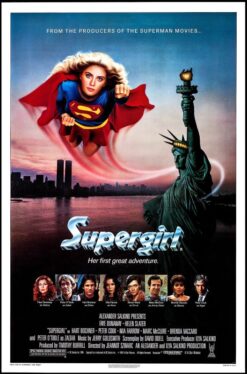 Supergirl (1984) - Original One Sheet Movie Poster