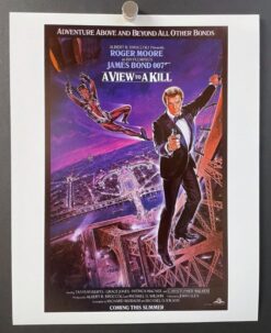 A View To A Kill (1985) - Original Invitation/Print Movie Poster