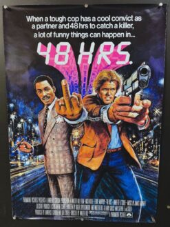 48 HRS. (1982) - Original International One Sheet Movie Poster