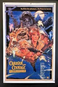 Caravan of Courage, An Ewok Adventure (1984) - Original One Sheet Movie Poster