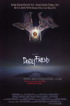 Deadly Friend (1986) - Original One Sheet Movie Poster