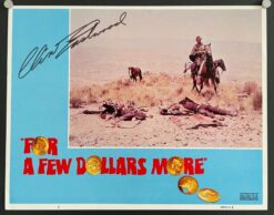 For A Few Dollars More (R1980) - Original Autographed Lobby Card Movie Poster